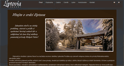 Desktop Screenshot of liptovia.sk